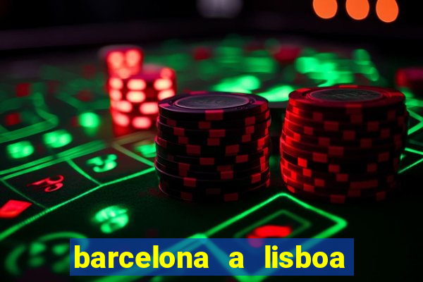 barcelona a lisboa de trem